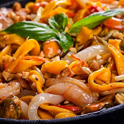 Chicken Shrimp Teriyaki